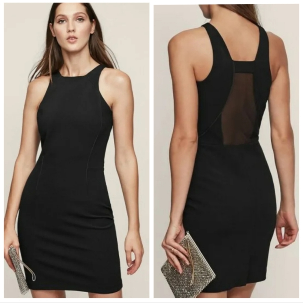 Reiss Angelica Black Dress
